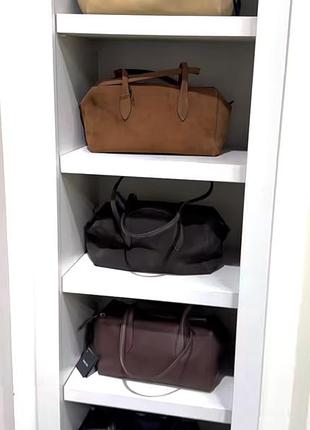 Шкіряна сумка massimo dutti