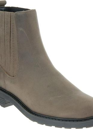 Кожаные ботинки clarks orinoco 2 mid olive