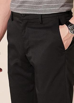 Мужские черные зауженные брюки slim fit р. 31/28, 36/31, 38/29