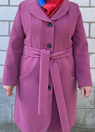 Пальто жіноче демісезонне, класична модель