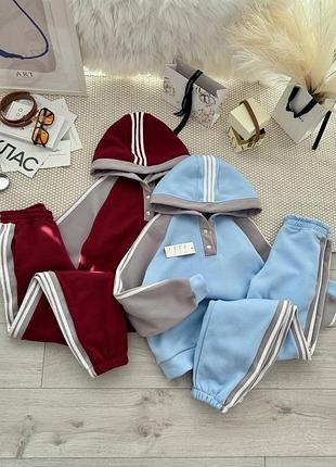 Жіночій костюм трьохнитка на флісі