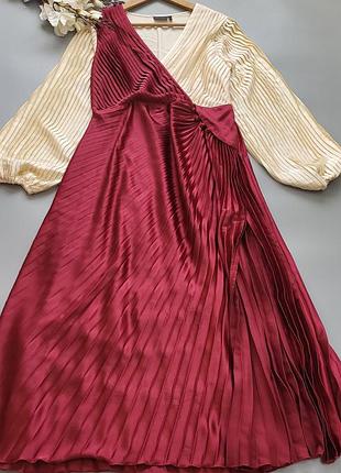 Платье плиссе