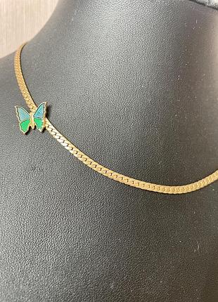 Avon вінтажне кольє ланцюжок метелик американський вінтаж