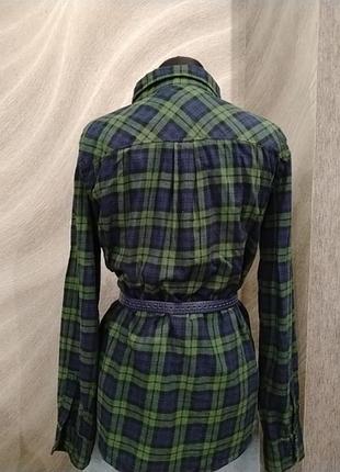 Женская рубашка фланель