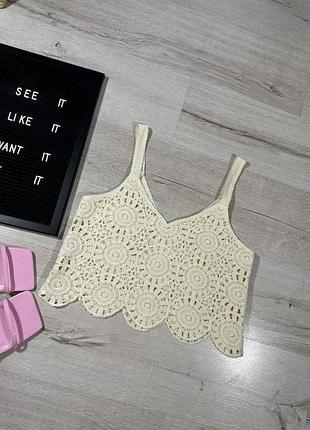 Топ мереживо кроше