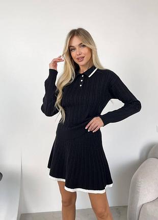 Комплект (поло+юбка) | adle. 0005