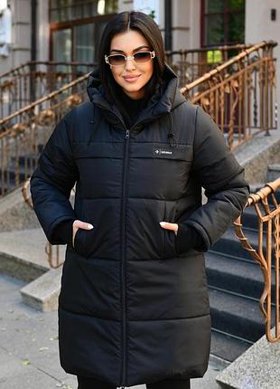 Женское зимнее пальто до 58 размера