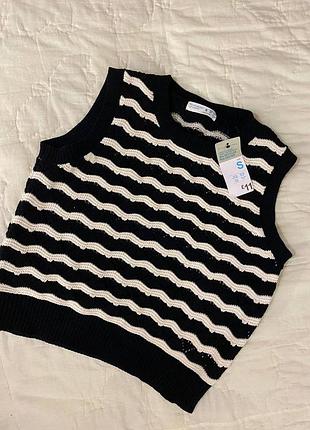 Новий жилет у смужку від primark