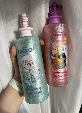 Шимерна піна для ванни disney дісней з принцесами