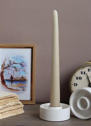 Свечанка, подставка для столовой свечи, подсвечник