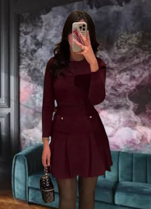 Элегантна трикотажна сукня zara зручна і практична р.m-s