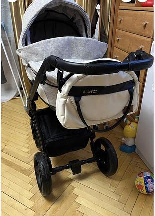 Універсальна коляска 2 в 1 angelina respect