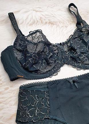 Эротический комплект lanny mode 11410 👑 75d 80e 85d смарагд