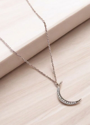 Подвеска пламесяц в золотые 46+5см