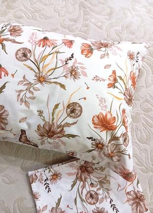 Гарна наволочка "квітучий сад" -зі щільної бязі