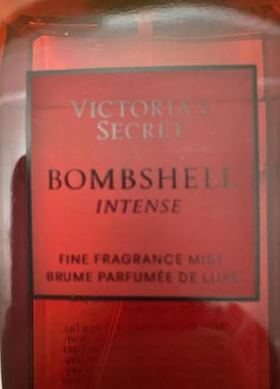 Мист для тела , парфюмированная вода victoria’s secret bombshell intense