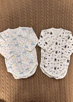 Боді для немовляти 2 штуки, розмір 68