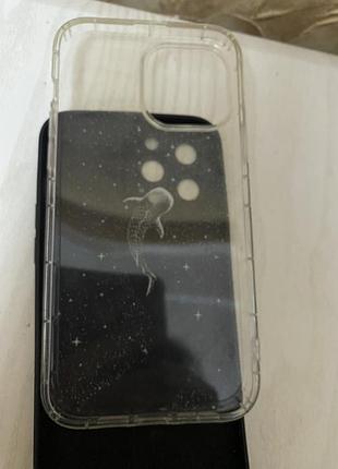 Чехол прозрачный  на iphone 13 pro