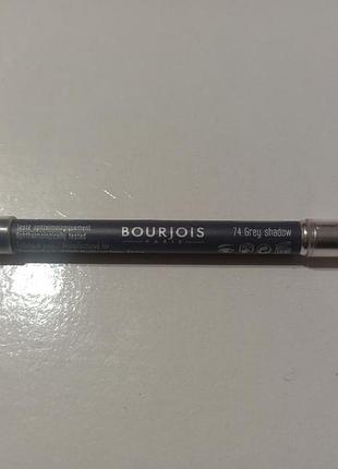 Олівець для очей bourjois effet smoky, відтінок 74 grey shadow.