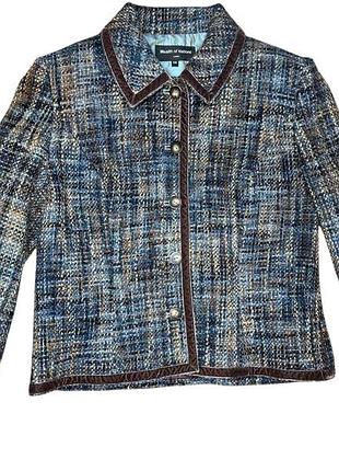 Вовняний твідовий піджак wealth of nations london