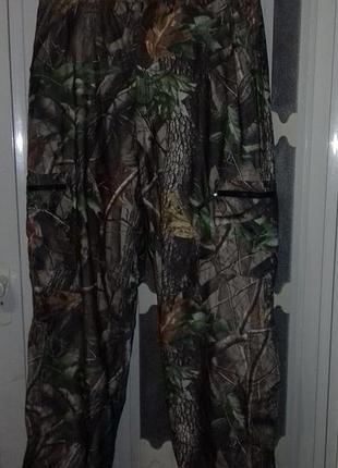 Штаны мембранные rocky silent hunter pro hunter gear (сша),утепленные, камуфляж лес.