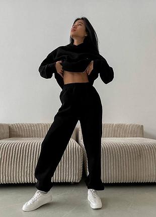Теплий костюм на флісі🖤