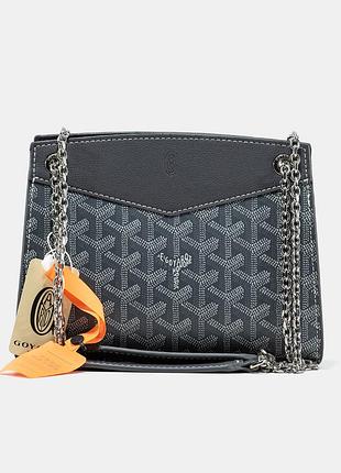 Женская кожаная сумка goyard