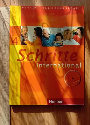 Schritte international 4 учебник по немецкому языку и диску