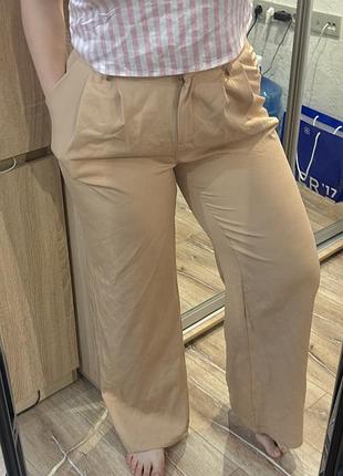 Штани класичні беж