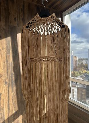 Сукня макраме бохо