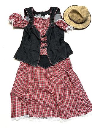 Женский ковбойский костюм р xl