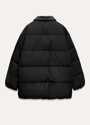 Куртка пуфер zara 6