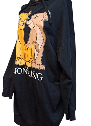 Подовжене худі-сукня disney «король лев» на флісі