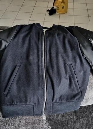 Бомбер куртка на осень теплая 46р