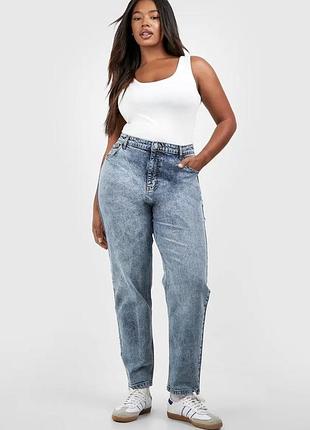 Джинсы мом стрейч батал, размер 56-58 (арт1320)