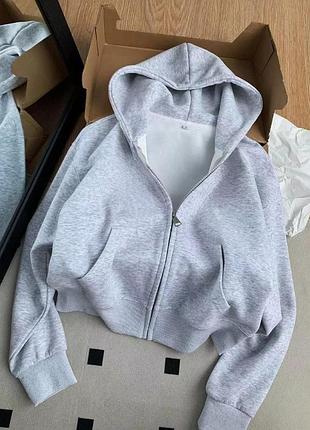 Кофта зіпка, худі на флісі