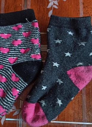 Теплые детские носки для девочки