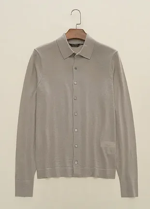 Чоловіча кофта кардиган поло gutteridge шерсть 100%