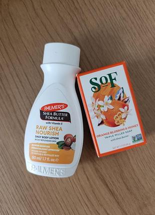 Набор мыло south of Query 42,5гр и лосьон palmer's 50 мл