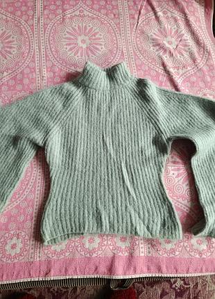 Светер махеровый женский