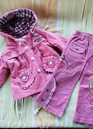 Стильный комбинированный комплект, смотрите фото