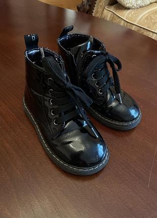 Осінні чобітки на дівчинку 24 розмір