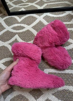 Домашні капці уггі для дому хутряні тапки дитячі