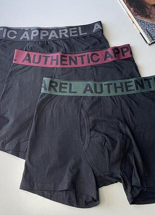 Набір якісних боксерів на широкій спортивній резинці 3 шт англія