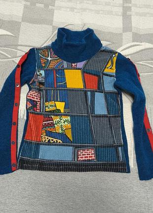 Новый оригинальный шерстяной свитерик