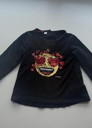 Дитяча кофтинка з паєтками