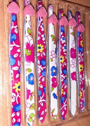 Пинцет для коррекции бровей металлический