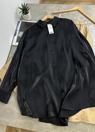 Рубашка викоза (шелк) новая ❤️18 размер