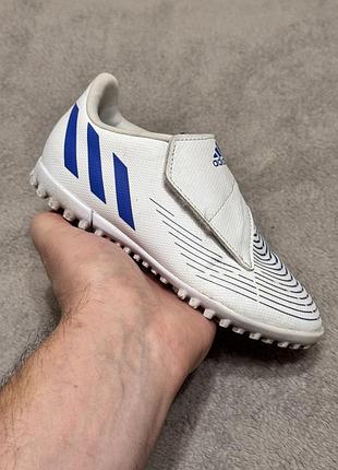 Adidas predator edge.4 31р 19-19.5см сороконіжки футбольні оригінал