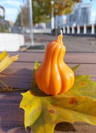 Свеча тыквы, отличный подарок, соевый воск